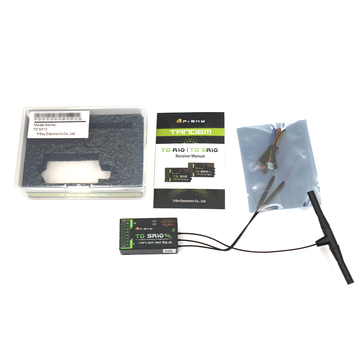 FrSky TD SR10 Dual-Band Receiv - đánh giá và giá Antenna 2.4Ghz