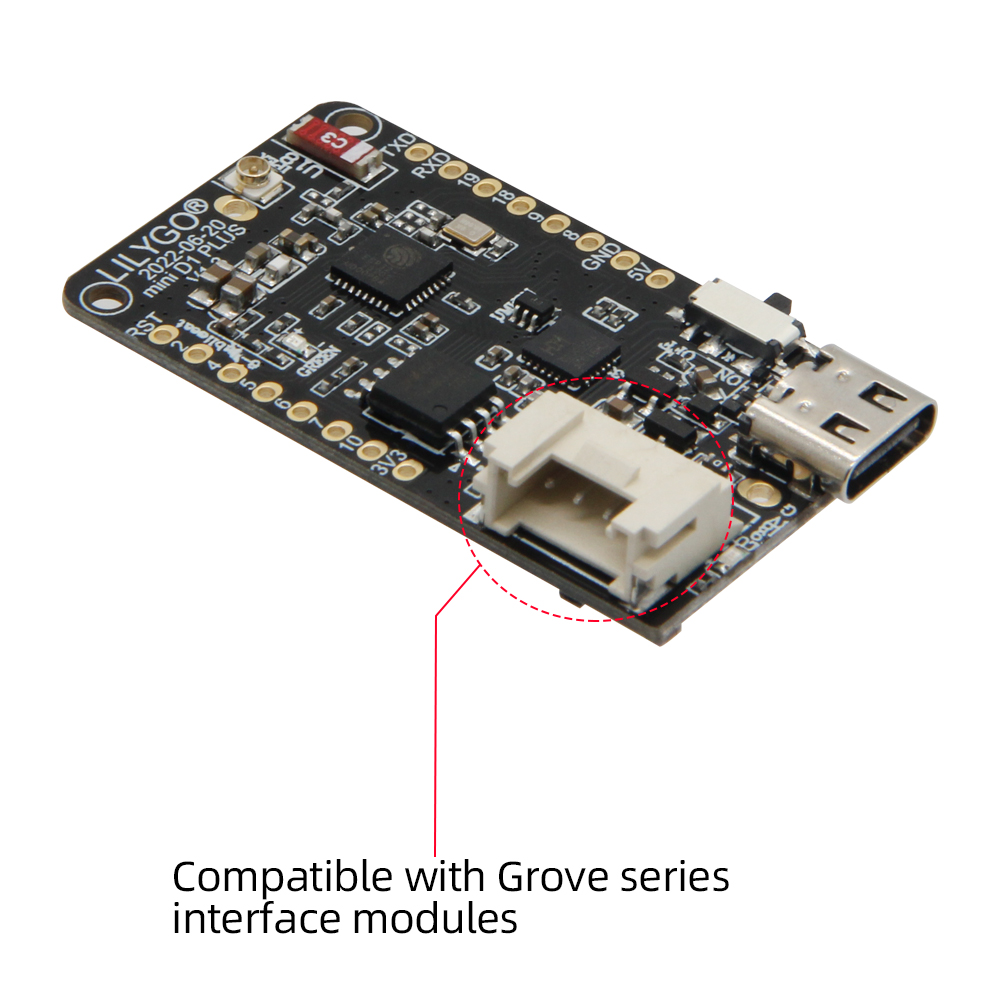 LILYGO® TTGO T-OI Plus ESP32-C - đánh giá và giá Esp32 Battery Holder Lipo