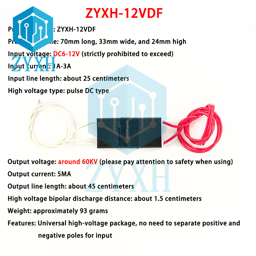 High Voltage Generator 3.7V-7. - đánh giá và giá Boost Converter