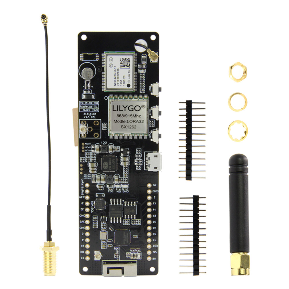 LILYGO T-BEAM V1.2 ESP32 LoRa  - đánh giá và giá Esp32 Battery Holder Lipo