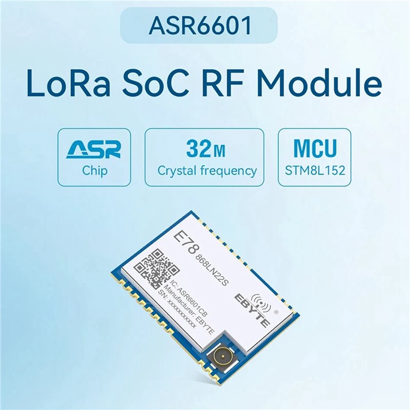 T23C 2X Lorawan Soc E78-868LN2 - đánh giá và giá Ipex Connector