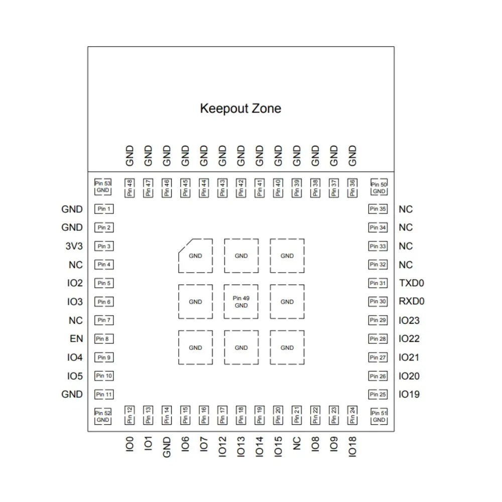 2-100PCS ESP32-C6-MINI-1U & 1  - đánh giá và giá Ipex Connector