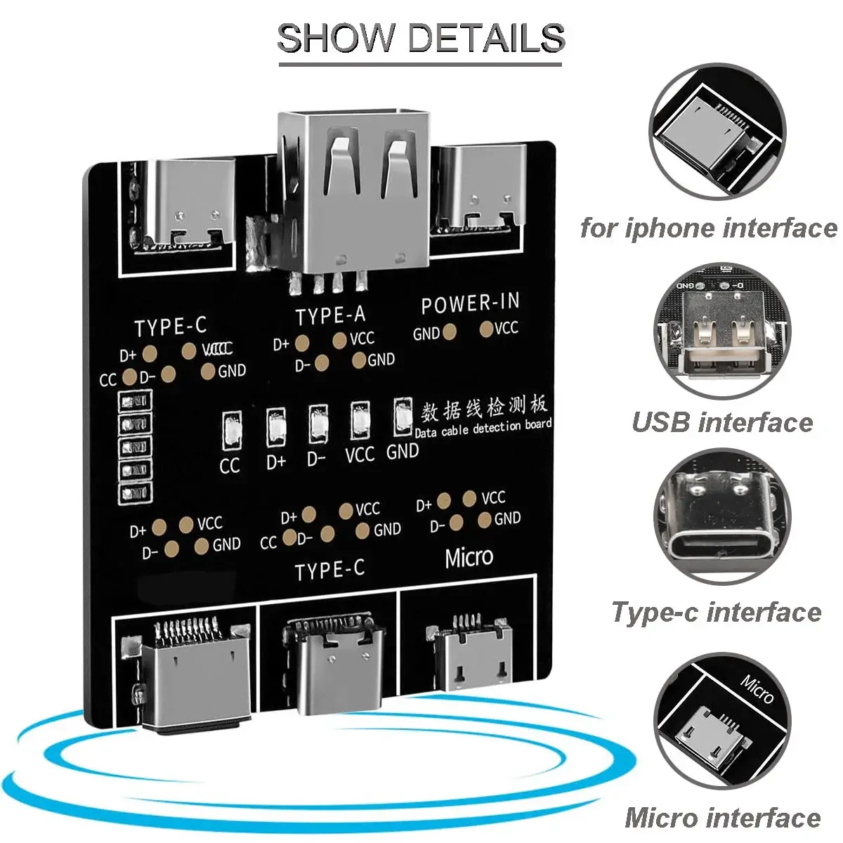 1-3Pcs DT3 USB Tester Data Cab - đánh giá và giá Micro Usb Cable
