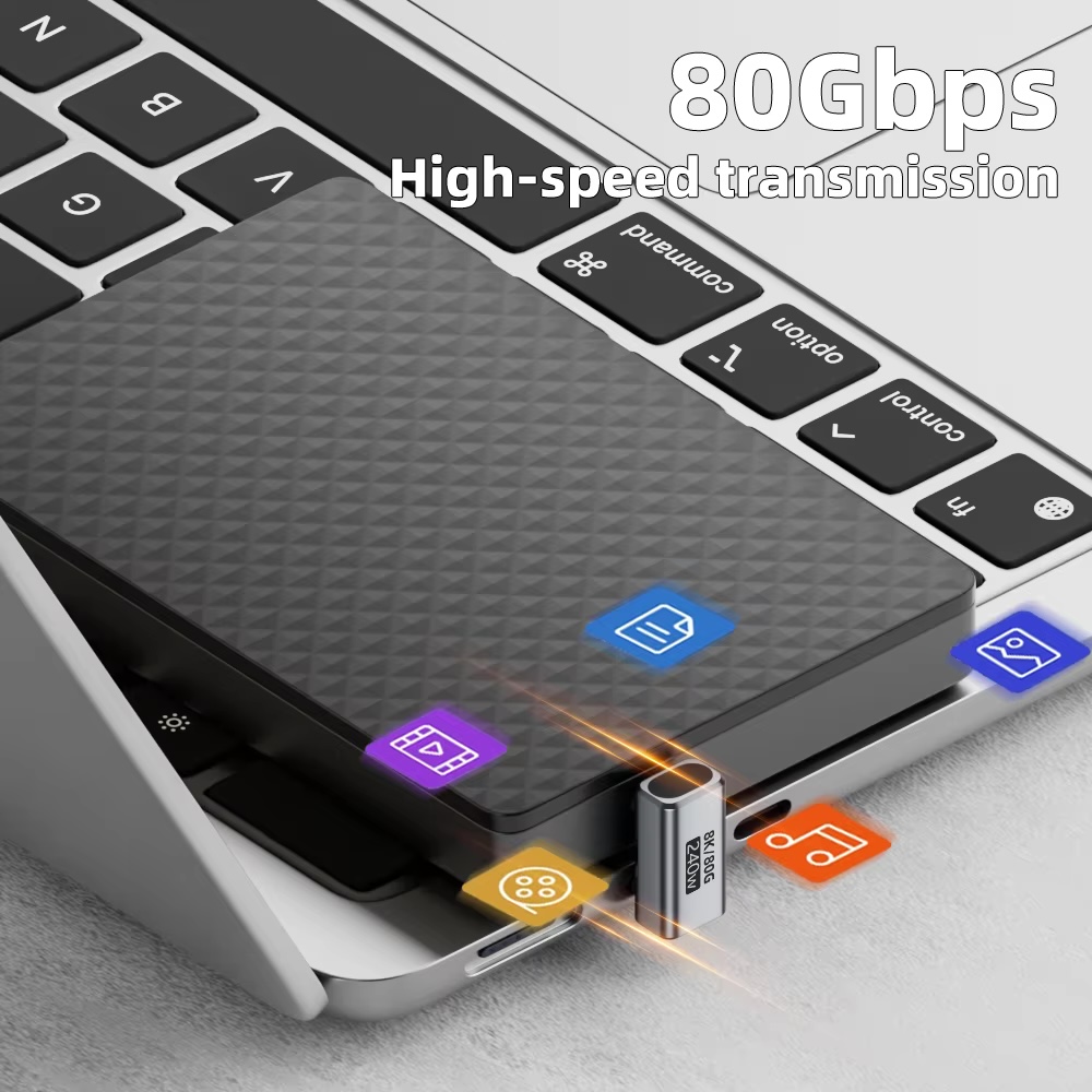 USB 4.0 C to Type-C PD240W 8K  - đánh giá và giá Ipex Connector